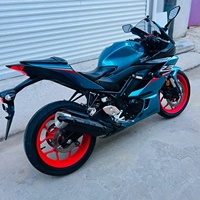Moto sportive Yamaha YZF-R3 d'occasion, carénage complet, 321cc, bicylindre en parallèle, refroidissement liquide, système ABS à double canal, bon état