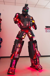 Disfraz <span class=keywords><strong>de</strong></span> Robot LED con Zancos para Adultos, Diseño Nuevo <span class=keywords><strong>de</strong></span> Guangzhou Namchi, para Caminar, con Luces LED, para Club Nocturno - Product Image 5