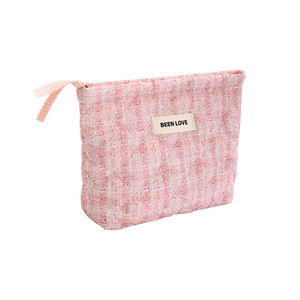 Sac de rangement pour rouge à lèvres, portable, de voyage, style Japandi, petit sac à maquillage, polyester, multifonction, Jiayi - Product Image 1