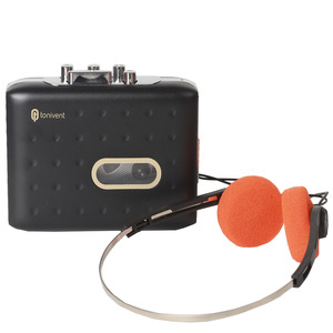 Convertisseur de cassette rétro portable en MP3 avec micro intégré, prise jack 3,5 mm, lecteur de cassettes USB - Product Image 4