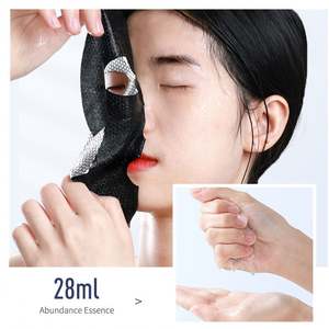 Natürliche Vegane Hyaluronsäure Kollagen Glycerin Gesichtsmaskenblätter Feuchtigkeitsspendend Aufhellend Whitening Anti-Aging Vorteile für Frauen - Product Image 4