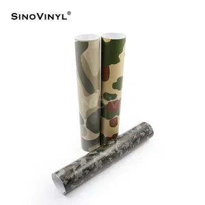 SINOVINYL 숲 위장 자동차 비닐 카모 차량 랩 커버 필름