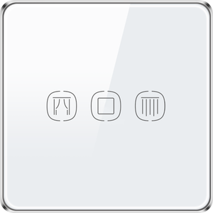 Interrupteur mural intelligent Tuya ZIGBEE pour rideaux électriques, compatible avec Alexa et Google Home, norme européenne - Product Image 1