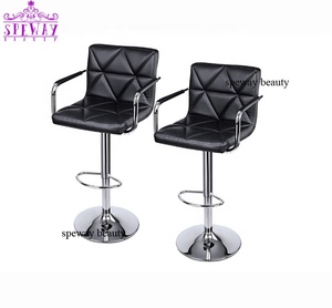 <span class=keywords><strong>Tabouret</strong></span> <span class=keywords><strong>de</strong></span> Mobilier <span class=keywords><strong>de</strong></span> <span class=keywords><strong>Bar</strong></span> Moderne Réglable Pivotant Ascenseur à Gaz Chrome Repose-Pieds Tabourets <span class=keywords><strong>de</strong></span> <span class=keywords><strong>Bar</strong></span> <span class=keywords><strong>avec</strong></span> <span class=keywords><strong>Accoudoir</strong></span> et Dossier - Product Image 2