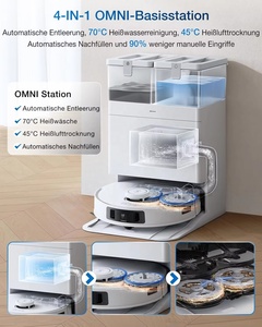 Robot de nettoyage humide et sec <span class=keywords><strong>Ecovacs</strong></span> DEEBOT T30C (20 000 Pa, ZeroTangle, vidange automatique, séchage à air chaud, détection ultrasonique des tapis) - Product Image 2