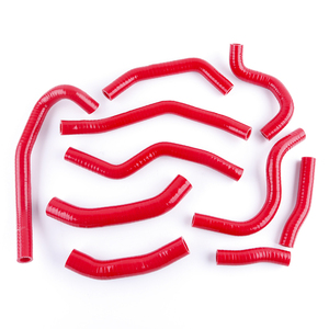 Durite de refroidissement de radiateur en silicone pour Honda <span class=keywords><strong>Transalp</strong></span> <span class=keywords><strong>600</strong></span> XL600V 1987-1993 Kit de durite en silicone - Product Image 4