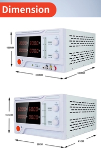 MYAMI MY-K3030E 30V 30A Regulated Dual Double Channel Power Supply Single with Cooling Fan Overload Protection for <strong>Industry</strong> - Product Image 5