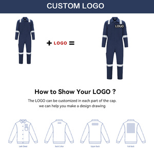 Tùy Chỉnh Biểu Tượng Chống Cháy Khai Thác Mỏ Bảo Vệ Quần Áo Làm Việc Áo Khoác Phù Hợp Với Bảo Hộ Lao động Đồng Phục FRC Trang Phục - Product Image 2