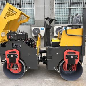 Compacteur de route en asphalte à rouleaux vibrants hydrauliques durables, industriel avec moteur à noyau et pompe, prix de vente - Product Image 6