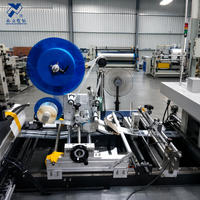 Machine d'étiquetage automatique NanYun NY-816 pour l'intégration des lignes d'emballage VFFS (sachets) et HFFS (flow wrap)