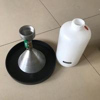Appareil de test de densité du sol par la méthode du cône de sable pour la mesure du poids apparent de la compactation des sols à grosses granules