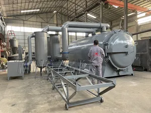 Wood Carbonization Machine Continuous Factory Sell Kiln Charcoal Carbonization Machine Smokeless Hard Wood Charcoal Bbq Carbonization Stove