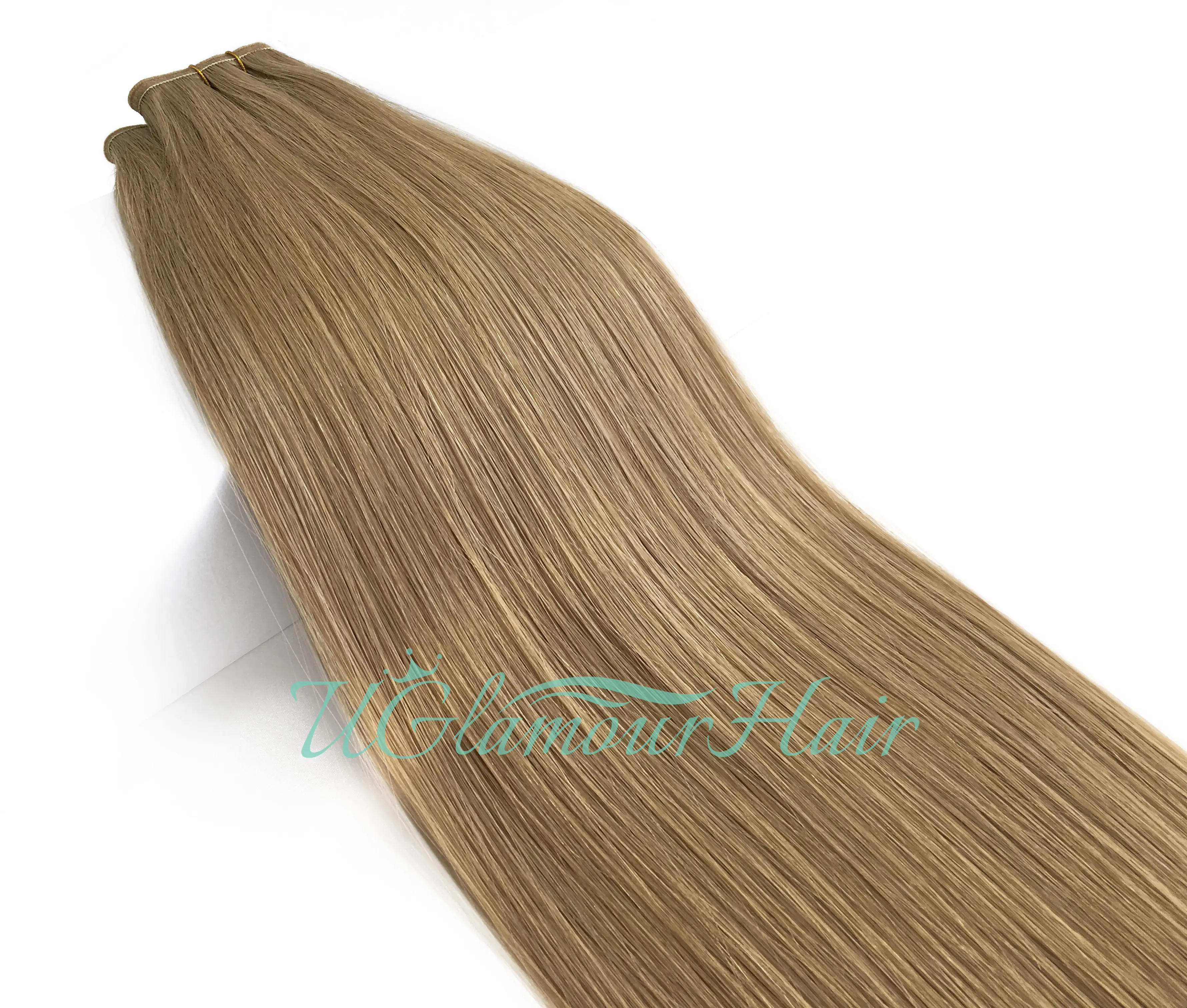 Thick end hair pack factory outset new product wholesale flat ribbon weft