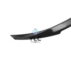 Alerón de <span class=keywords><strong>maletero</strong></span> de fibra de carbono de alta calidad estilo V para BMW 5 Series G30 G38 F90 M5 alerón de ala superior <span class=keywords><strong>2017</strong></span> - Product Image 6