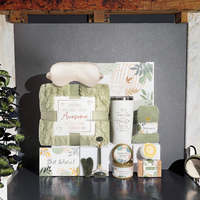 Coffret Cadeau de Relaxation et Encouragement pour Femme : Gobelet, Panier de Bien-être, Ensemble de Soins Spa, Articles Souvenirs Populaires pour Remise en Forme Rapide