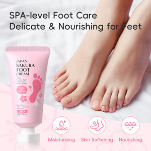 Crema para Pies LAIKOU Japan Sakura con <span class=keywords><strong>Urea</strong></span>, Ácido Láctico, Aloe Vera y Manteca de Karité, Crema para el Cuidado de los Pies, Repara las Líneas Secas en la Planta del Pie - Product Image 2