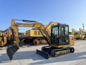 Bonne qualité utilisée pour l'excavatrice 306E2 avec moteur et boîte de vitesses 2023 modèle chenilles en caoutchouc à haute efficacité livraison immédiate - Product Image 4