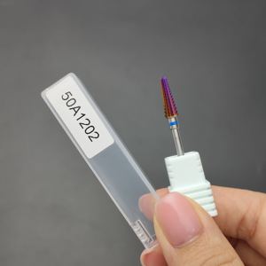 Brocas de Carburo de Tungsteno Profesionales de Alta Calidad, Tipo <span class=keywords><strong>Tornado</strong></span> M, Color Morado, Personalizables con Logotipo - Product Image 3