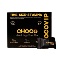 Meilleure Vente OEM : Boîte de Chocolats Rhin Vip Choco Vip Rhino Vip, Compléments Alimentaires à Base de Plantes, 12 pièces/boîte, Produit pour Hommes