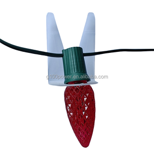 Top Viewing Christmas <strong>Light</strong> Clip <strong>Gutter</strong> Clip Shingle Tab <strong>Light</strong> Clips for C7 C9 Christmas <strong>Lights</strong> - Product Image 4