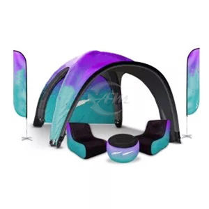 Carpa de araña impermeable de 6 patas para actividades al aire libre X Gazebo Tradeshow Carpa publicitaria inflable para publicidad de fiesta <span class=keywords><strong>en</strong></span> la playa - Product Image 2