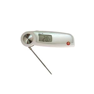 Termómetro Infrarrojo Plegable a Prueba de Agua Testo 104 IP65 con Pantalla LCD, Precisión del 1%, Rango de Medición de -58F a 482F, 2 Pilas AAA - Product Image 1