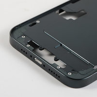Cadre intermédiaire, volume, flex, charge sans fil, autocollant de batterie, flash, haut-parleur, filtre anti-poussière, plateau de carte SIM pour iPhone 14 15 Plus