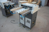 Machine automatique de pliage, de rainurage et de perforation de feuilles de papier, imprimante de reçus et de factures, machine de perforation et de numérotation séquentielle