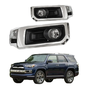 Juego de 2 Faros Antiniebla con Acabado Cromado para <span class=keywords><strong>Toyota</strong></span> <span class=keywords><strong>4Runner</strong></span> 4 Runner <span class=keywords><strong>Limited</strong></span> 2014-<span class=keywords><strong>2020</strong></span> - Product Image 1