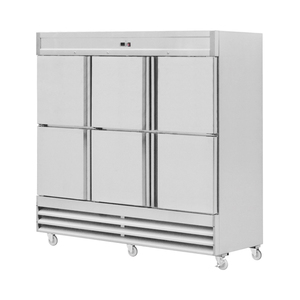 Congélateur de style américain à grande capacité 81 pouces pour restaurant, avec porte en verre trempé CE 3, pour stockage en cuisine et congélation - Product Image 3