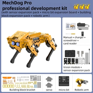 Fai da te quadrupede <span class=keywords><strong>Robot</strong></span> cane MechDog bionico visione AI graffio/pitone programmazione ESP32 cane <span class=keywords><strong>Robot</strong></span> - Product Image 6