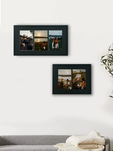 Fashion Design DIY Multi-hole Creative Palace Grid Combination Photo <b>Frame</b> Growth Record Long Photo <b>Frame</b> - Product Image 6