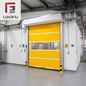 Portes à enroulement en <span class=keywords><strong>PVC</strong></span> sur mesure à grande vitesse pour <span class=keywords><strong>garage</strong></span> souterrain, atelier <span class=keywords><strong>de</strong></span> lavage <span class=keywords><strong>de</strong></span> voitures, étanches et automatiques - Product Image 4