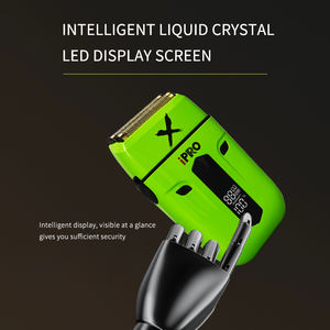 Afeitadora Eléctrica Profesional <span class=keywords><strong>de</strong></span> Doble Cuchilla para Rostro y Cuerpo con Luz LED Rasuradora <span class=keywords><strong>de</strong></span> <span class=keywords><strong>Barbero</strong></span> con USB para Uso en RV - Product Image 2