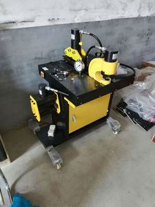 Máquina Multifunción 3 en 1 para Barras de Cobre, Equipo de Perforación, Doblado y Corte con Motor de 220V - Product Image 4