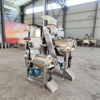 Industriële fruit- en groenteschroefpers met motor voor fruitverwerkingsbedrijven, hoge productiviteit
