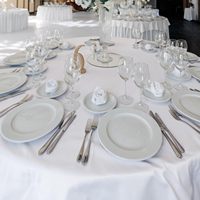 Nappe ronde tissée 100% polyester écologique anti-taches anti-froissage pour la maison, la cuisine, les dîners, les fêtes, les mariages