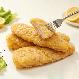 <span class=keywords><strong>Filetto</strong></span> di Tilapia Panato Congelato Senza Glutine, Qualità Premium IQF, <span class=keywords><strong>Filetto</strong></span> di Pesce Panato per Supermercati - Product Image 3
