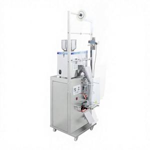 Machine d'emballage automatique multifonctionnelle 1-500G pour sachets, machine rotative de pesage et de remplissage de granulés pour sachets de thé - Product Image 1