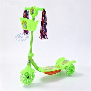 Trottinette Enfant Moderne de Luxe à Deux Roues en Acier, Plusieurs Couleurs au Choix, Frein Manuel, Capacité de Charge 60kg, pour l'Extérieur - Vente en Gros - Product Image 2