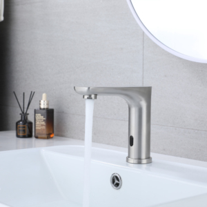 Hiện đại thương mại & nhà bếp phòng tắm tap Non-Contact cảm biến hồng ngoại Vòi cảm ứng gốm van lạnh chức năng cho lưu vực - Product Image 3