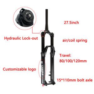 High Strength Aluminum Straight Steerer Suspension <strong>Fork</strong> MATE36-27.5 HLO+<strong>AIR</strong>+Rebound Disc Brake <strong>Mountain</strong> <strong>Bike</strong> Front <strong>Fork</strong> - Product Image 6