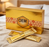 Boîte d'emballage extérieure de miel aromatisé au citron de haute qualité en gros