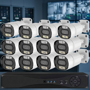 Système de caméra CCTV 4 caméras, caméra CCTV à ampoule 360 degrés avec WiFi, caméras CCTV solaires pour rue sans WiFi - Product Image 2