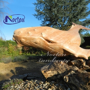 Escultura <span class=keywords><strong>de</strong></span> Jardín Personalizada para Exteriores, <span class=keywords><strong>Cuarteto</strong></span> <span class=keywords><strong>de</strong></span> Ballenas Espinadas <span class=keywords><strong>de</strong></span> Bronce Fundido, para Parques Urbanos - Product Image 4