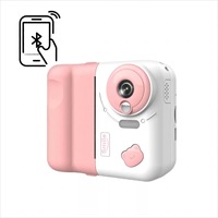 Kamera 2.4" Ekran 4K Video 7.1x-16x Zoom CMOS Sensör 120 Geniş Açı MicroSD Çocuklar için Anında Baskı Filtresi Selfie Oyuncak Hediye