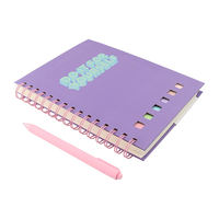 Agenda/Diario Personalizada con Cubierta de Cuero, Diseño Exclusivo, con Horario Diario y Notas Adhesivas, Alta Calidad
