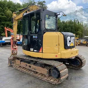 1ton used excavator Cat for sale in good use at lowest price low fuel consumption easy to operate