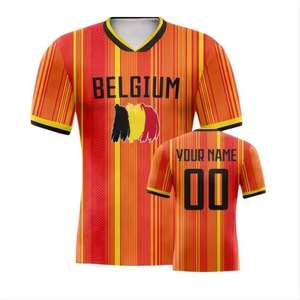 Tenues de football à séchage rapide 100% polyester, manches courtes, impression numérique, dégradé sexy, pour adultes - Product Image 4