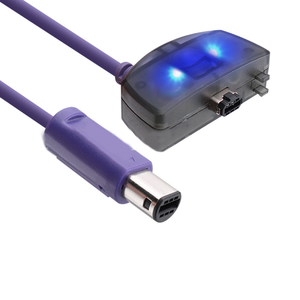 Câble de liaison à 2 joueurs pour <span class=keywords><strong>GameBoy</strong></span> <span class=keywords><strong>Advance</strong></span> pour GBA à pour GameCube pour NGC Câbles de liaison Cordons de câble adaptateur - Product Image 2